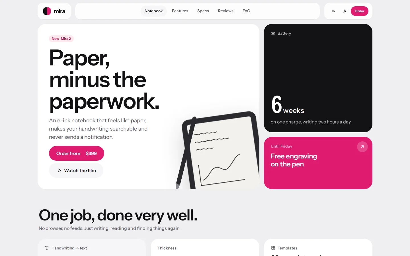 Bento — Site (English, Desktop)