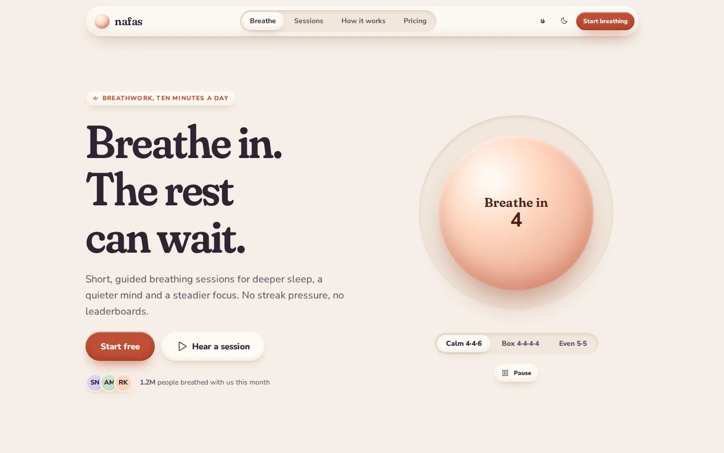 Clay — Site (English, Desktop)