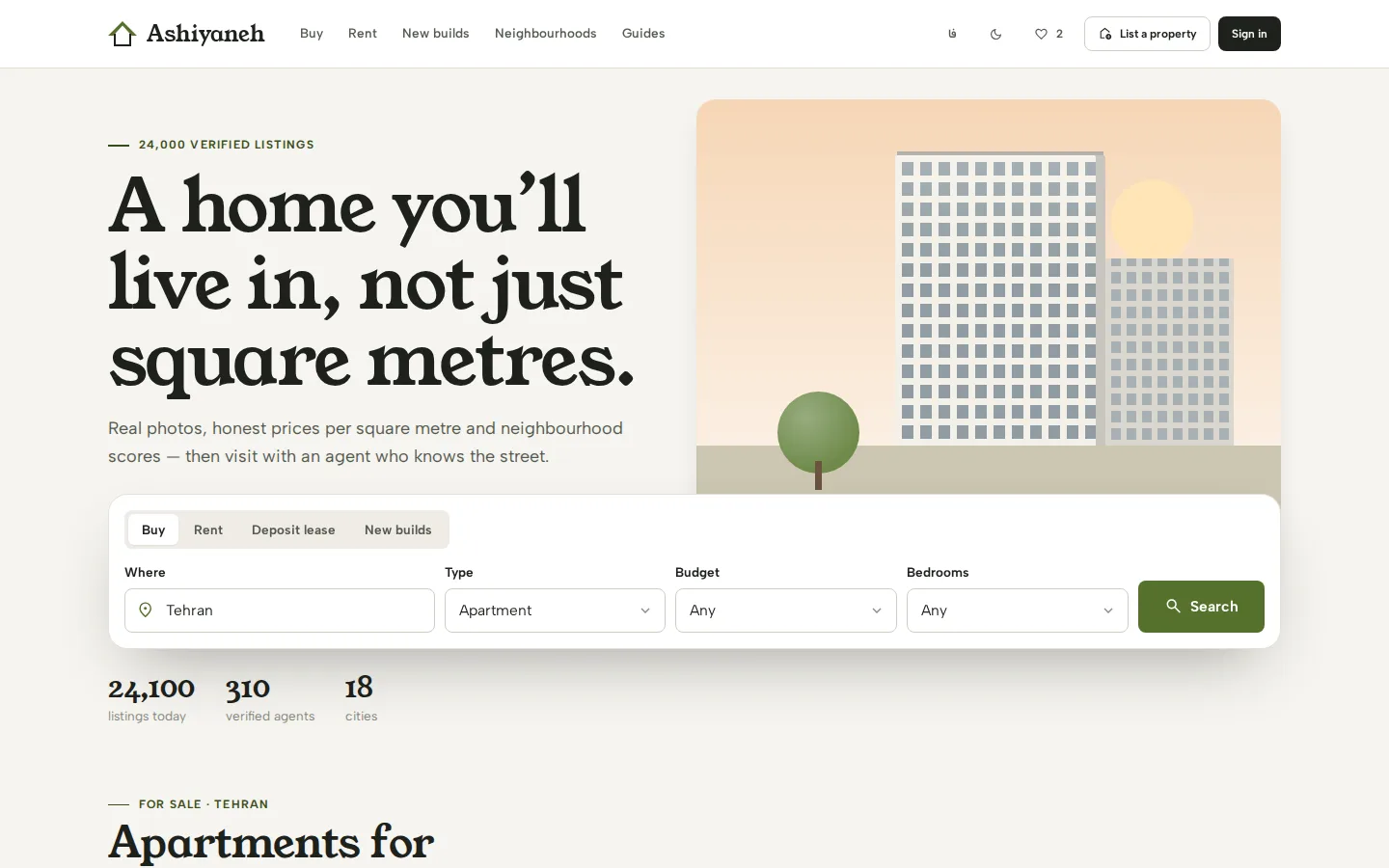 Estate — Site (English, Desktop)