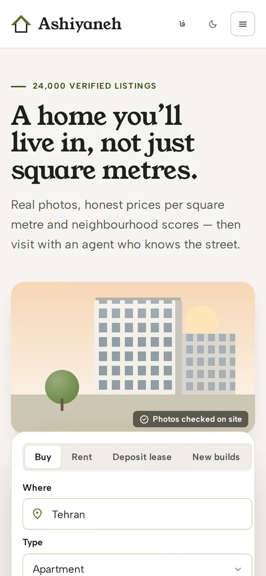 Estate — Site (English, Mobile)