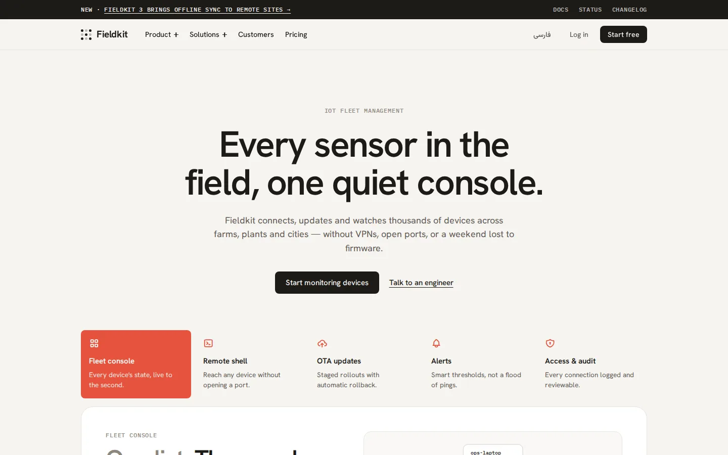 Hearth — Site (English, Desktop)