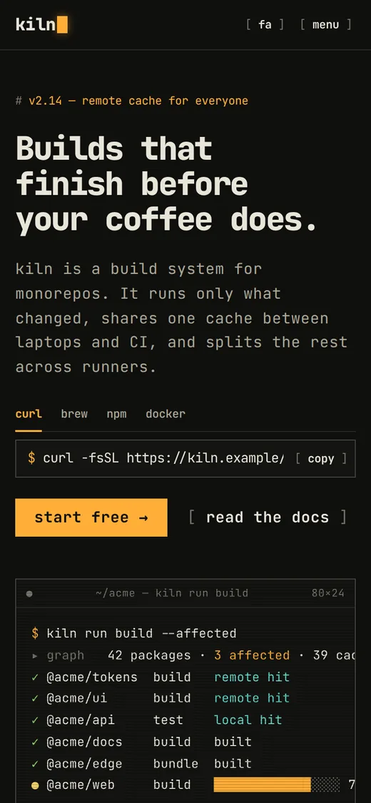 Teletype — Site (English, Mobile)